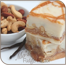 Vanilla Caramel Nut Fudge 